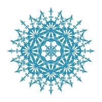 icono de símbolo de encaje de círculo redondo de mandala. plantilla de mandala oriental abstracta. icono de elemento elegante patrón arabesco estilo yoga vector