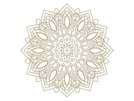 mandala vector diseño ornamental de lujo