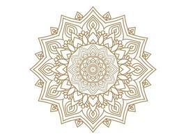 mandala vector diseño ornamental de lujo