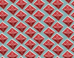 seamless pattern. Modern stylish texture. Repeating geometric background with linear hexagons. vector