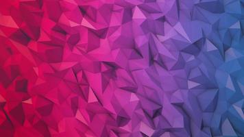 Low Polygon Animated Background Loop gradient video