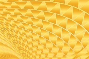 Realistic golden luxury geometric background vector