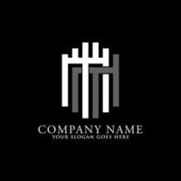 monogram initial name letter MM logo designs, can used business logo inspirations vector