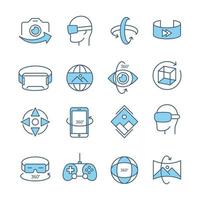 Virtual Universe Icon vector