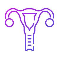 uterus Modern concepts design, vector illustration