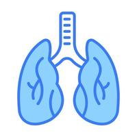 diseño de conceptos modernos de pulmones, ilustración vectorial vector