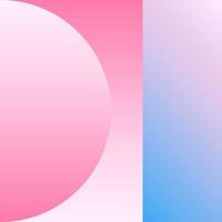 Vector Geometric Smooth blue pink gradient Background