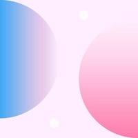 Vector Geometric Smooth blue pink gradient Background