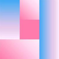 Vector Geometric Smooth blue pink gradient Background