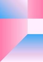 Vector Geometric Smooth blue pink gradient Background