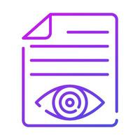 eye testing Modern concepts design, vector illustration