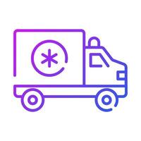 ambulance Modern concepts design, vector illustration