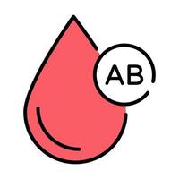 blood drop Modern concepts design, vector illustration