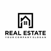 home real estate logo icon vector