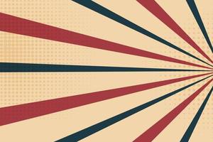 Retro rays vintage sunburst abstract background vector