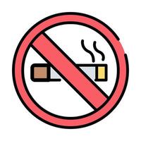 stop smoking Modern concepts design, vector illustration