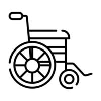 wheelchair Modern concepts design, vector illustration