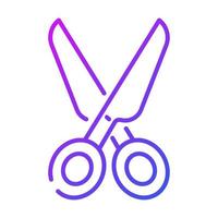 scissor Modern concepts design, vector illustration