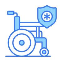 wheelchair Modern concepts design, vector illustration