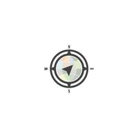 compass logo vector illustration design template.