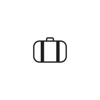 suitcase icon vector illustration design template