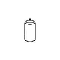 Drink can icon  vector illustration template design