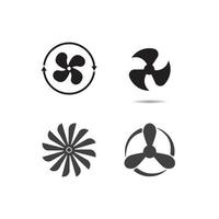 Fan icon vector illustration design template