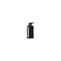 Plantilla de diseño de ilustración de vector de icono de botella de spray
