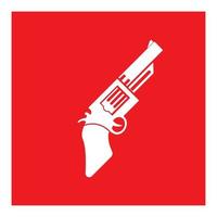 gun logo vector illustration design template