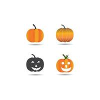 pumpkin icon vector illustration design template