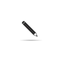 Pencil icon  vector illustration template design