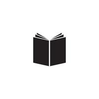 Book logo vector illustration design template.