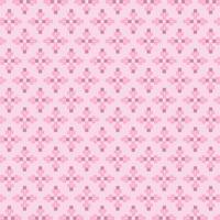 Pink pattern. Fabric pattern. Square pattern for cloth. Pink square background. Cute pattern. vector