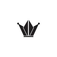 crown logo vector illustration design template.