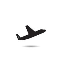 Airplane icon vector illustration design template