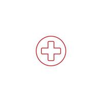 medical cross logo vector