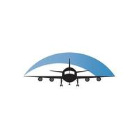 Airplane icon vector illustration design template