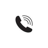 phone receiver icon  vector design template