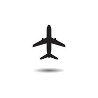 Airplane icon vector illustration design template