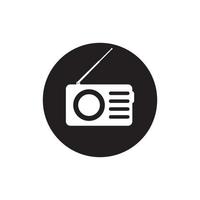 Radio icon vector illustration design template