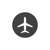 Airplane icon vector illustration design template