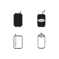 Drink can icon  vector illustration template design