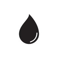 water drop icon vector illustration logo template.