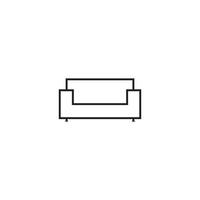 Sofa icon  vector illustration design template.