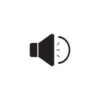 volume bar icon vector illustration design template.