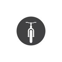 diseño de plantilla de ilustración de vector de icono de bicicleta