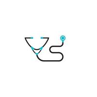 stethoscope icon vector illustration design template.