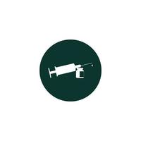 Syringe icon  vector illustration template design