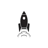 Rocket icon vector illustration design template