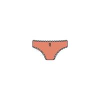 panties icon  vector illustration template design
